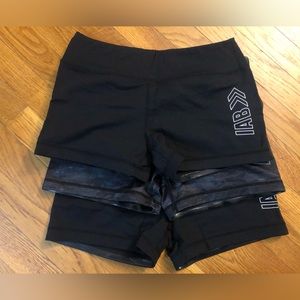 Set of 3 IAB MFG No Ride shorts.